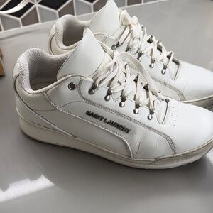 Saint Laurent Classic White Sneakers